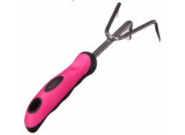 Hand cultivator GARDEN PINK ONE, stainless steel, 28 cm
