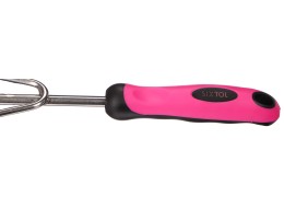 Hand cultivator GARDEN PINK ONE, stainless steel, 28 cm