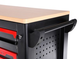 Tool trolley with tools MECHANIC TROLLEY TITAN 1559, 13 drawers, 1559 pcs of tools