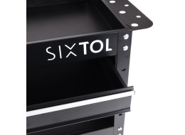 Workshop tool trolley MECHANIC TROLLEY ROGER DRAWER, 3 shelves + 1 drawer