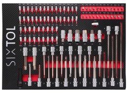 Workshop tool trolley MECHANIC TROLLEY KEVIN 182, 7 drawers, 182 pcs of tools