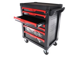Workshop tool trolley MECHANIC TROLLEY KEVIN 182, 7 drawers, 182 pcs of tools