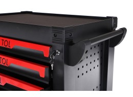 Workshop tool trolley MECHANIC TROLLEY KEVIN 182, 7 drawers, 182 pcs of tools