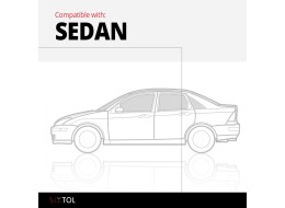 Rubber trunk liner KIA Stinger Sedan 2017->