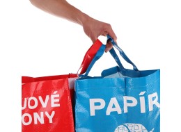 Sorted waste bags SORT EASY 3 SLIM, 18x30x40 cm, 3 x 22 l, 3 pcs