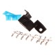 OBD2 female socket without wired pins, 16 free pins