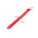 Securing strap for towbar bike carrier, length 27cm, red - spare part