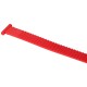 Securing strap for towbar bike carrier, length 27cm, red - spare part