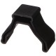 Plastic end cap for the rail of E-BIKE 2 bike carrier, black - replacement part