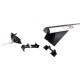 Lockable aluminum crossbar ROOF RACK IN 1, 120 cm, load capacity 90 kg