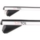 Lockable aluminum crossbar ROOF RACK IN 1, 120 cm, load capacity 90 kg