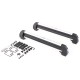 Roof rack for skis, snowboards and wakeboards with lock ROOF SKI, 76 cm, load capacity 35 kg