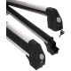 Roof rack for skis, snowboards and wakeboards with lock ROOF SKI, 76 cm, load capacity 35 kg