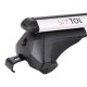 Aluminum crossbar with lock ROOF RACK IN PRO, 120 cm, load capacity 90 kg
