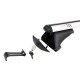 Aluminum crossbar with lock ROOF RACK IN PRO, 120 cm, load capacity 90 kg