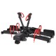 Towbar-mounted bike carrier E-BIKE 2 PREMIUM - 2 e-bikes, load capacity 60 kg, foldable