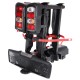 Towbar-mounted bike carrier E-BIKE 2 PREMIUM - 2 e-bikes, load capacity 60 kg, foldable