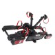 Towbar-mounted bike carrier E-BIKE 2 PREMIUM - 2 e-bikes, load capacity 60 kg, foldable