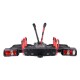 Towbar bike carrier E-BIKE 3 PREMIUM - 3 e-bikes, load capacity 60 kg, foldable