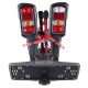 Towbar bike carrier E-BIKE 3 PREMIUM - 3 e-bikes, load capacity 60 kg, foldable