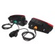 Light set with cable and 13-pin plug for E-BIKE PRO bike carrier - spare part