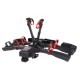 Towbar-mounted bike carrier E-BIKE 2 PRO - 2 electric bikes, load capacity 60kg, foldable