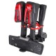 Towbar-mounted bike carrier E-BIKE 2 PRO - 2 electric bikes, load capacity 60kg, foldable