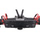 Towbar-mounted bike carrier E-BIKE 2 PRO - 2 electric bikes, load capacity 60kg, foldable
