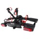 Towbar-mounted bike carrier E-BIKE 2 PRO - 2 electric bikes, load capacity 60kg, foldable