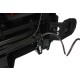 Towbar-mounted bike carrier E-BIKE 2 PRO - 2 electric bikes, load capacity 60kg, foldable
