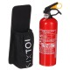 1 kg fire extinguisher holder for car with Velcro CAR FIRE 1