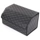 Car trunk organizer CAR COMPACT ELEGANT L, 2 compartments, foldable, with lid