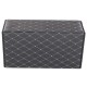Car trunk organizer CAR COMPACT ELEGANT L, 2 compartments, foldable, with lid