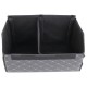 Car trunk organizer CAR COMPACT ELEGANT L, 2 compartments, foldable, with lid
