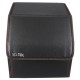 CAR COMPACT LEATHER S Trunk Organizer, 1 Compartment, Foldable, with Lid