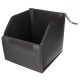 CAR COMPACT LEATHER S Trunk Organizer, 1 Compartment, Foldable, with Lid