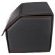 CAR COMPACT LEATHER S Trunk Organizer, 1 Compartment, Foldable, with Lid