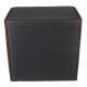 CAR COMPACT LEATHER S Trunk Organizer, 1 Compartment, Foldable, with Lid