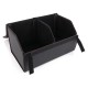 Trunk organizer CAR COMPACT LEATHER L, 2 compartments, foldable, with lid