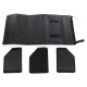 Trunk organizer CAR COMPACT LEATHER L, 2 compartments, foldable, with lid