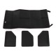 Trunk organizer CAR COMPACT LEATHER L, 2 compartments, foldable, with lid