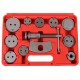 Brake caliper piston press MECHANIC BRAKE SET 12, set of 12 pcs