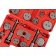 Brake piston compressor MECHANIC BRAKE SET 22, set of 22 pcs
