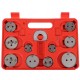 Brake piston compressor MECHANIC BRAKE SET 22, set of 22 pcs