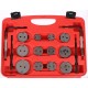 Brake piston compressor MECHANIC BRAKE SET 35, set of 35 pcs