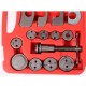 Brake piston compressor MECHANIC BRAKE SET 35, set of 35 pcs