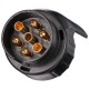 Trailer socket adapter 7-13 pin