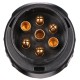 Trailer socket adapter 7-13 pin