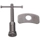 Brake piston compressor MECHANIC BRAKE ONE R, right-hand