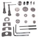 Brake piston compressor MECHANIC BRAKE SET 50, 50-piece set